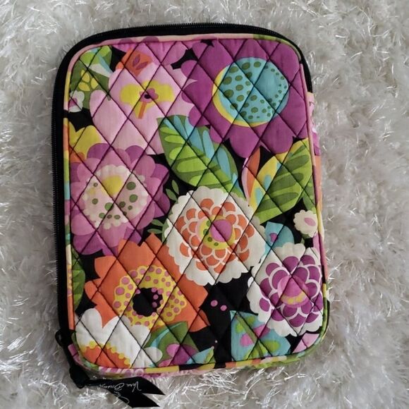 VERA BRADLEY quilted floral kindle/ipad/nook tablet  case - Picture 2 of 4